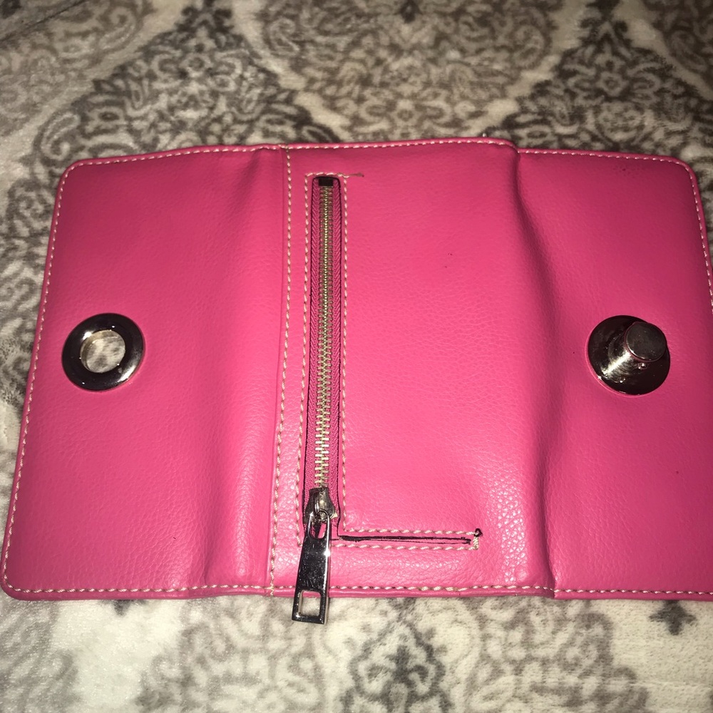 Bright Pink Wallet - Picture 3 of 4